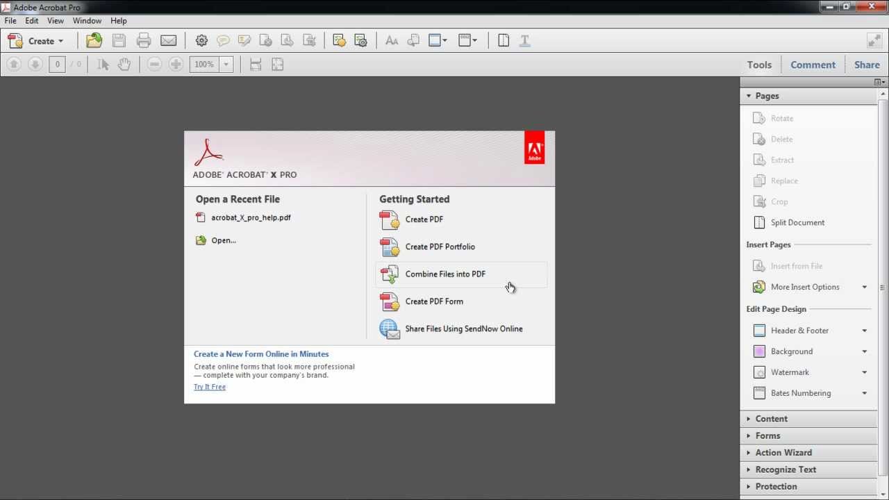 How To Insert Page To Pdf